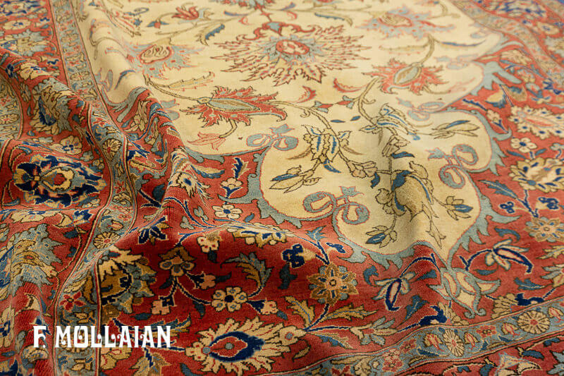 Antique Persian Tehran Rug n°:29600516